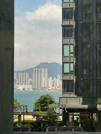 ホテルの部屋からみえた景色