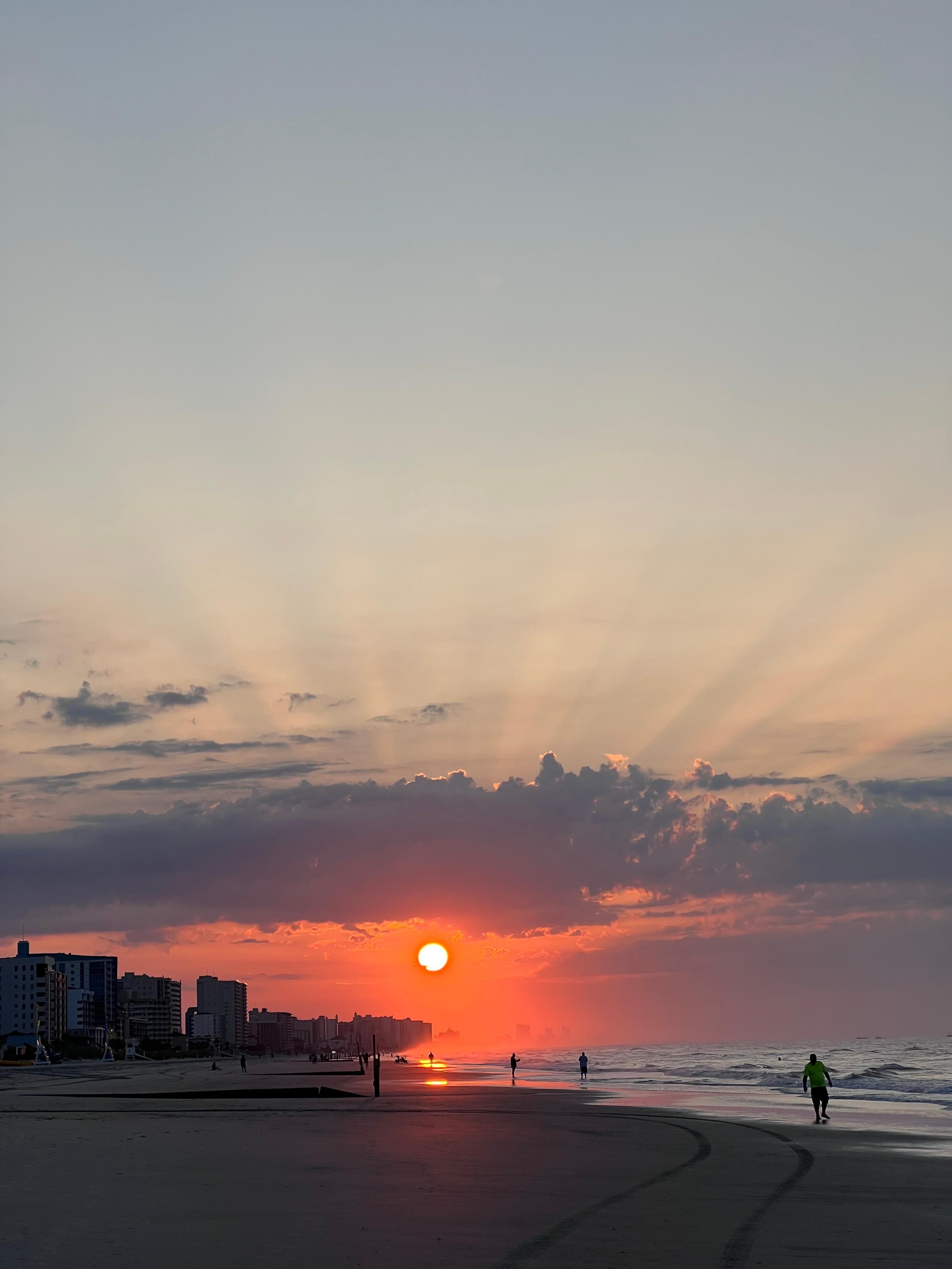 Breathtaking beach sunrises!