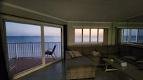 Wall of windows with amazing views