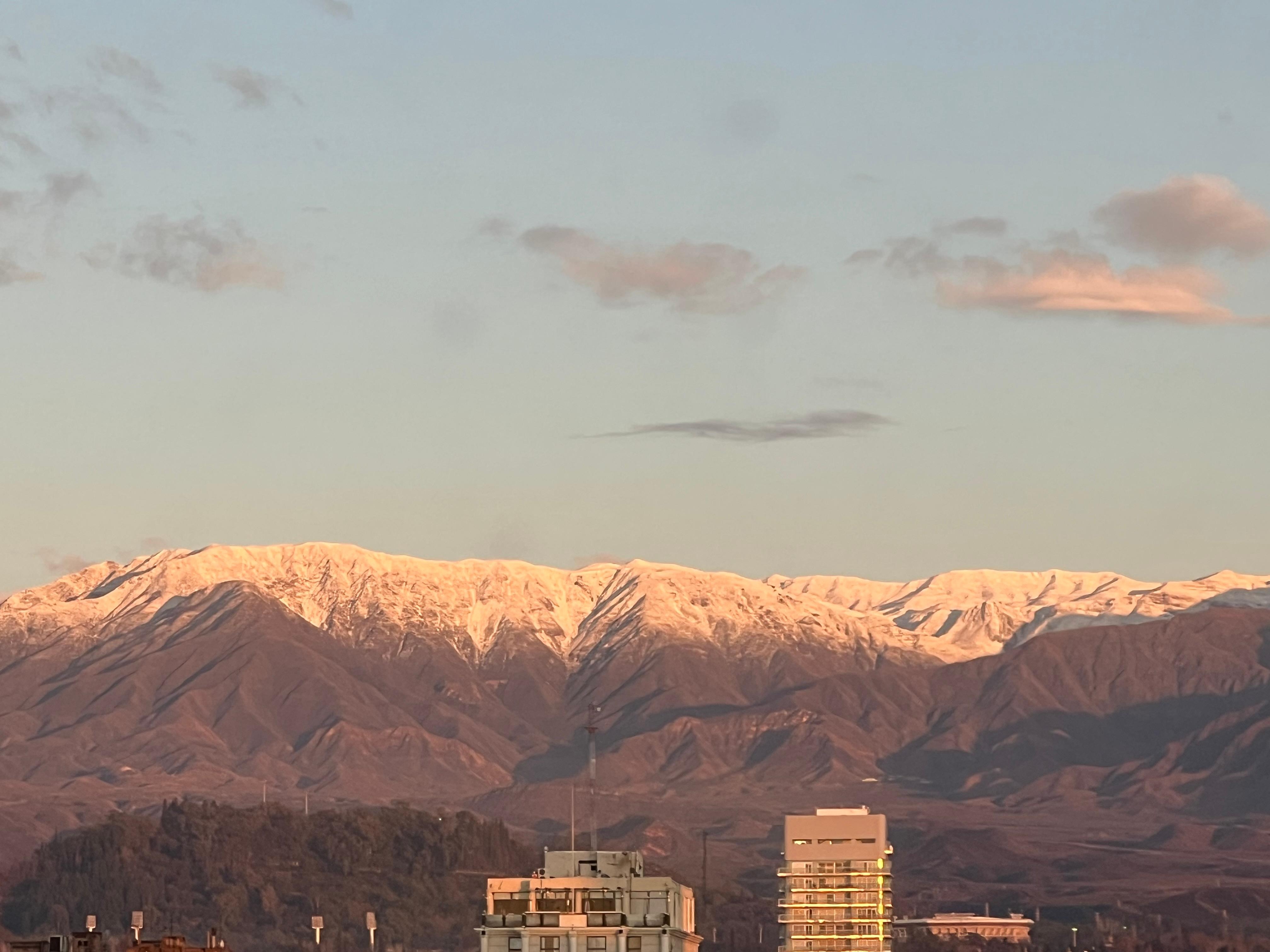 Vista do quarto do hotel