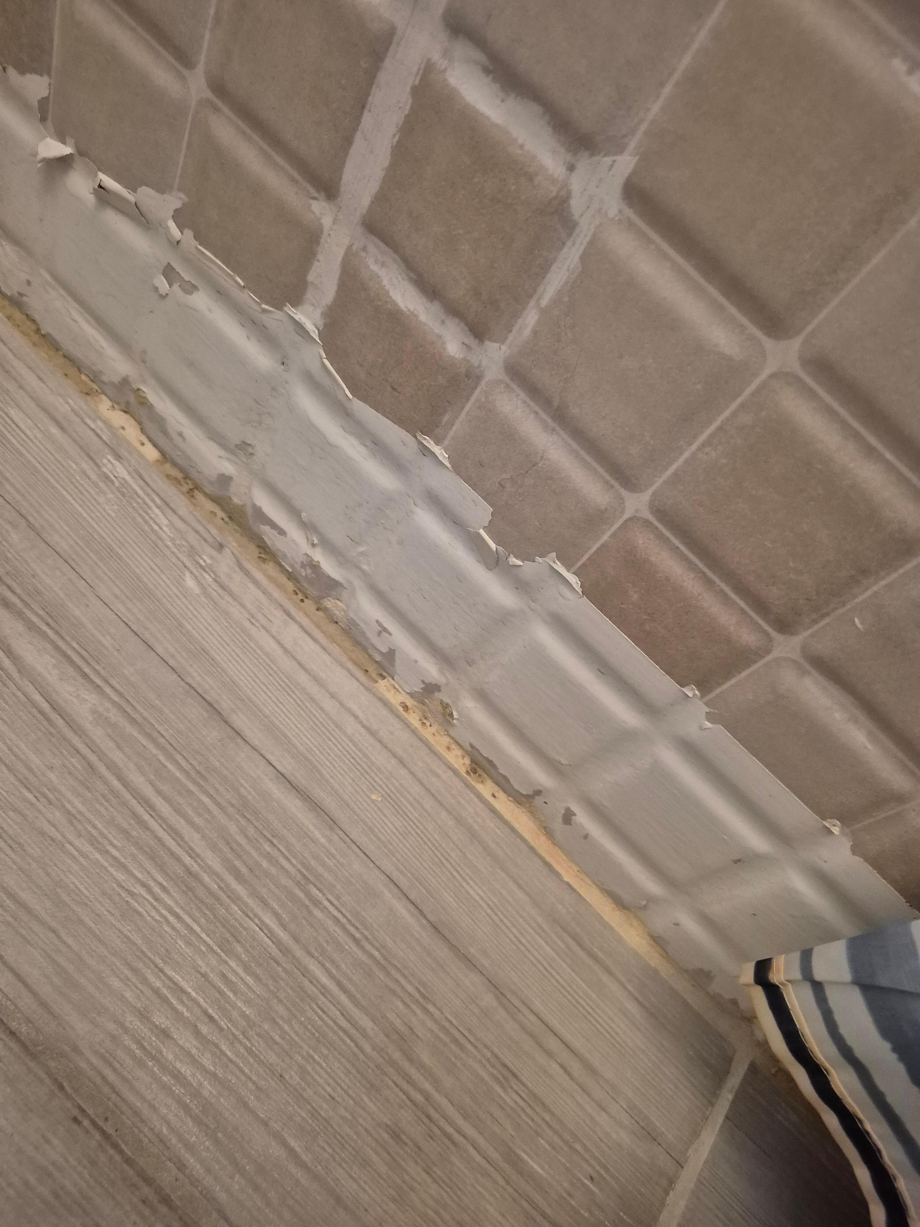 Dirty shower...