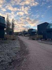 Auf dem Weg zum Igloo.