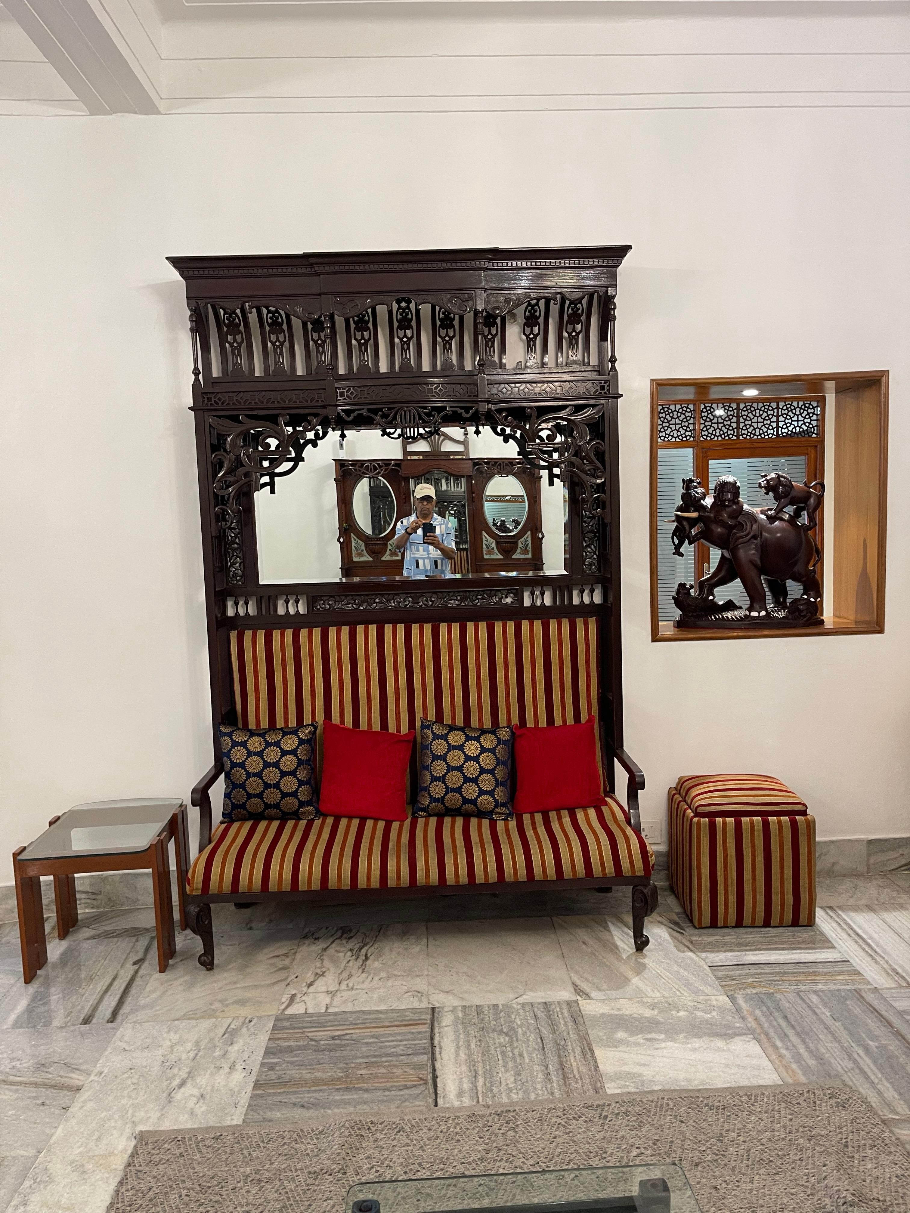 The exquisite furniture 