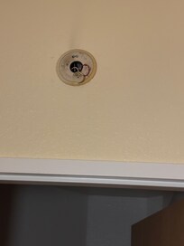 Missing smoke detector