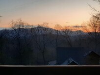 View from the back deck