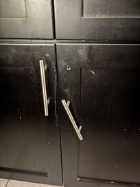 Broken door handles
