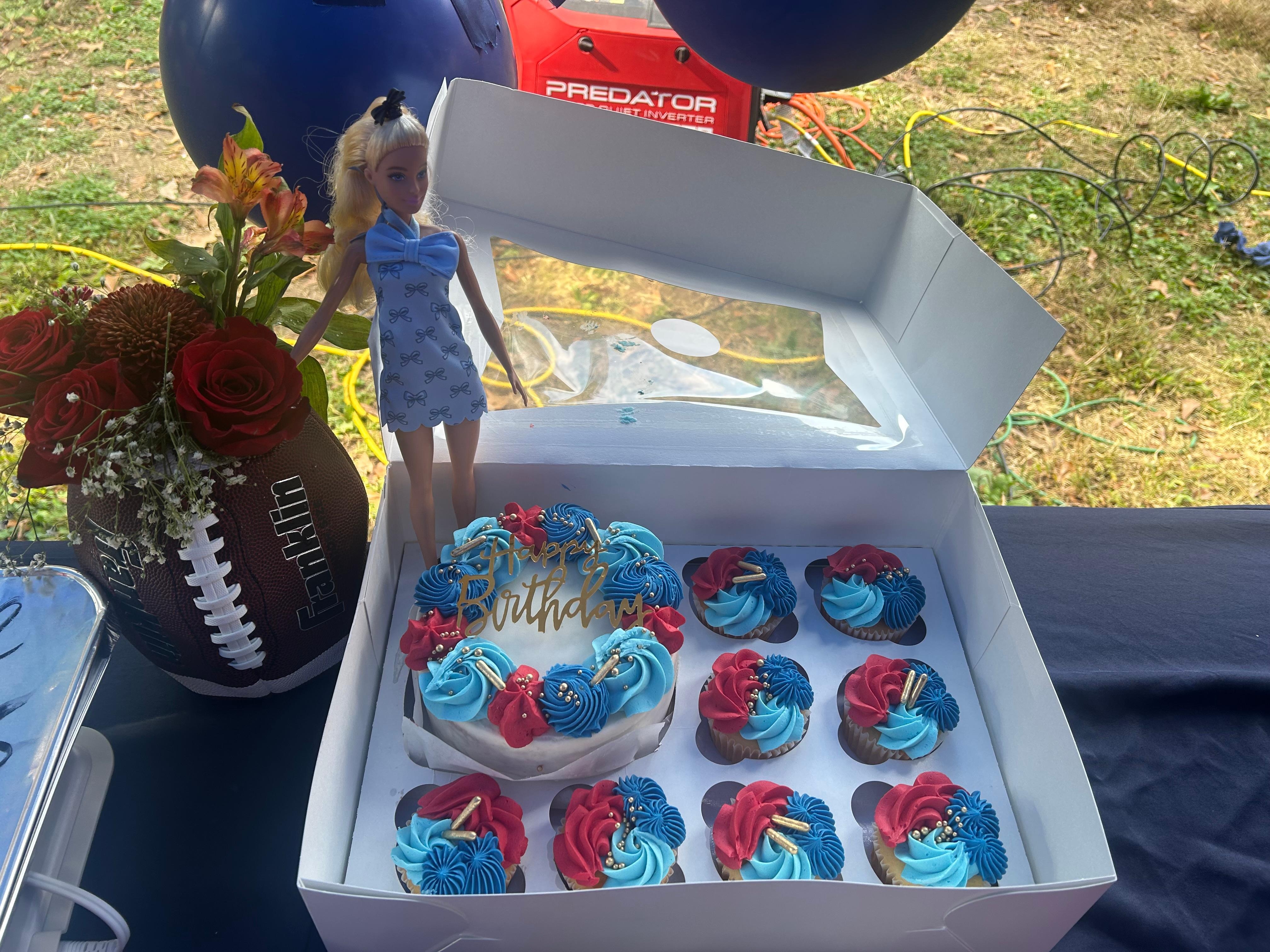 Was able to meet MS family and IL family in the Grove for OleMiss football and celebrate birthdays. 