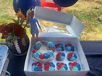 Was able to meet MS family and IL family in the Grove for OleMiss football and celebrate birthdays.