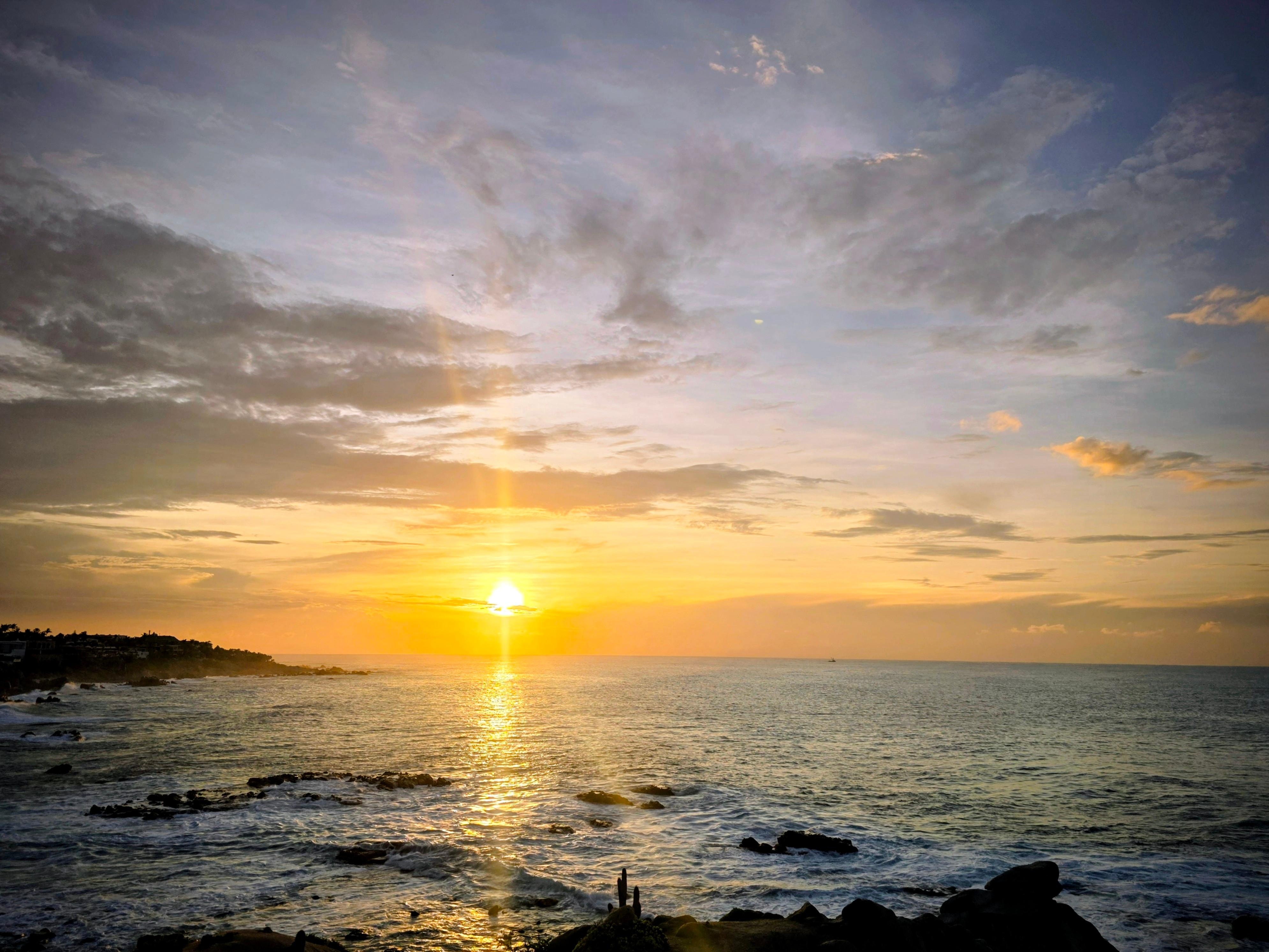 Great sunrises from balcony