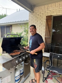 Loved the grill and patio area