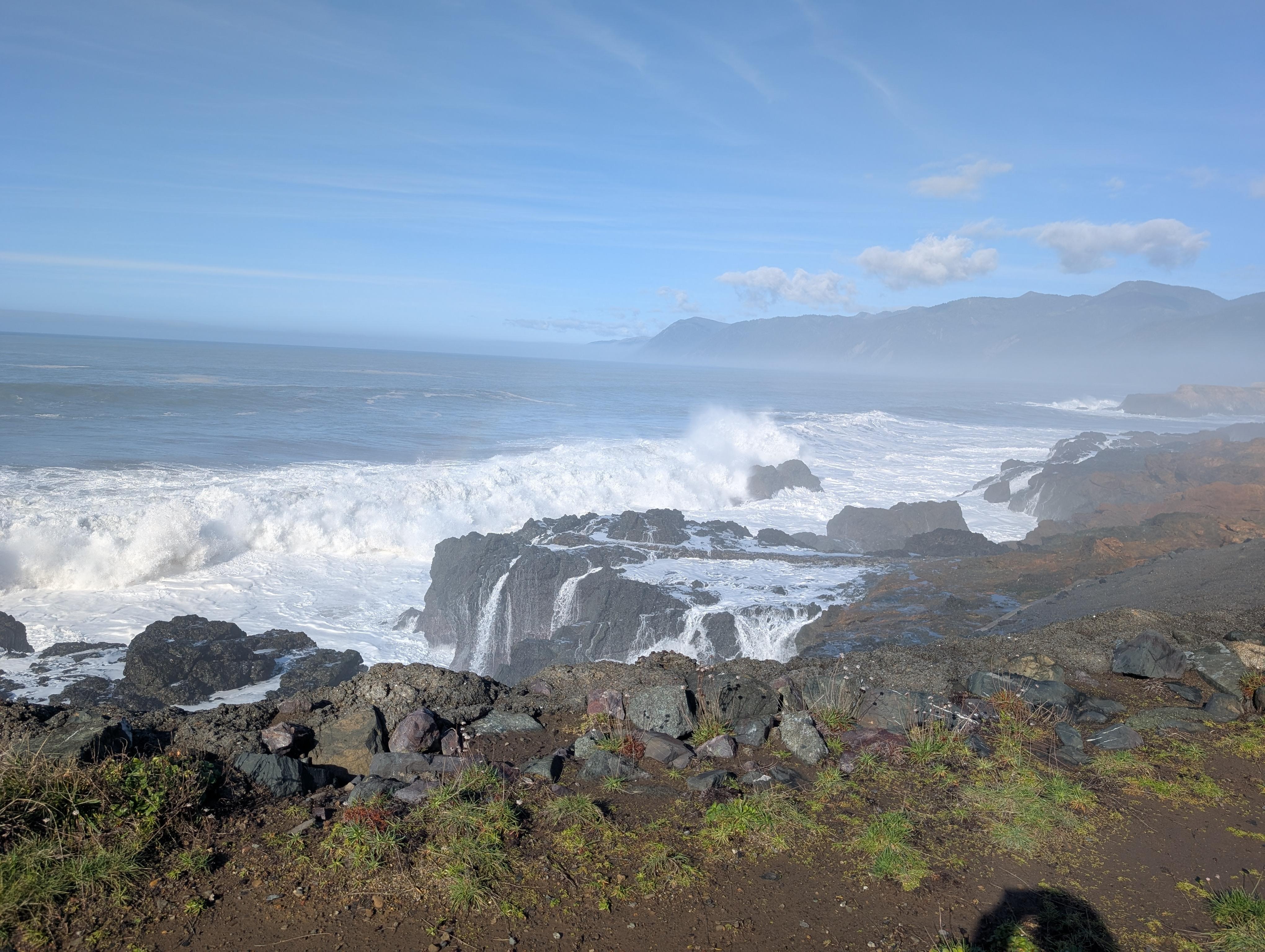 The Bluff, just across the street 