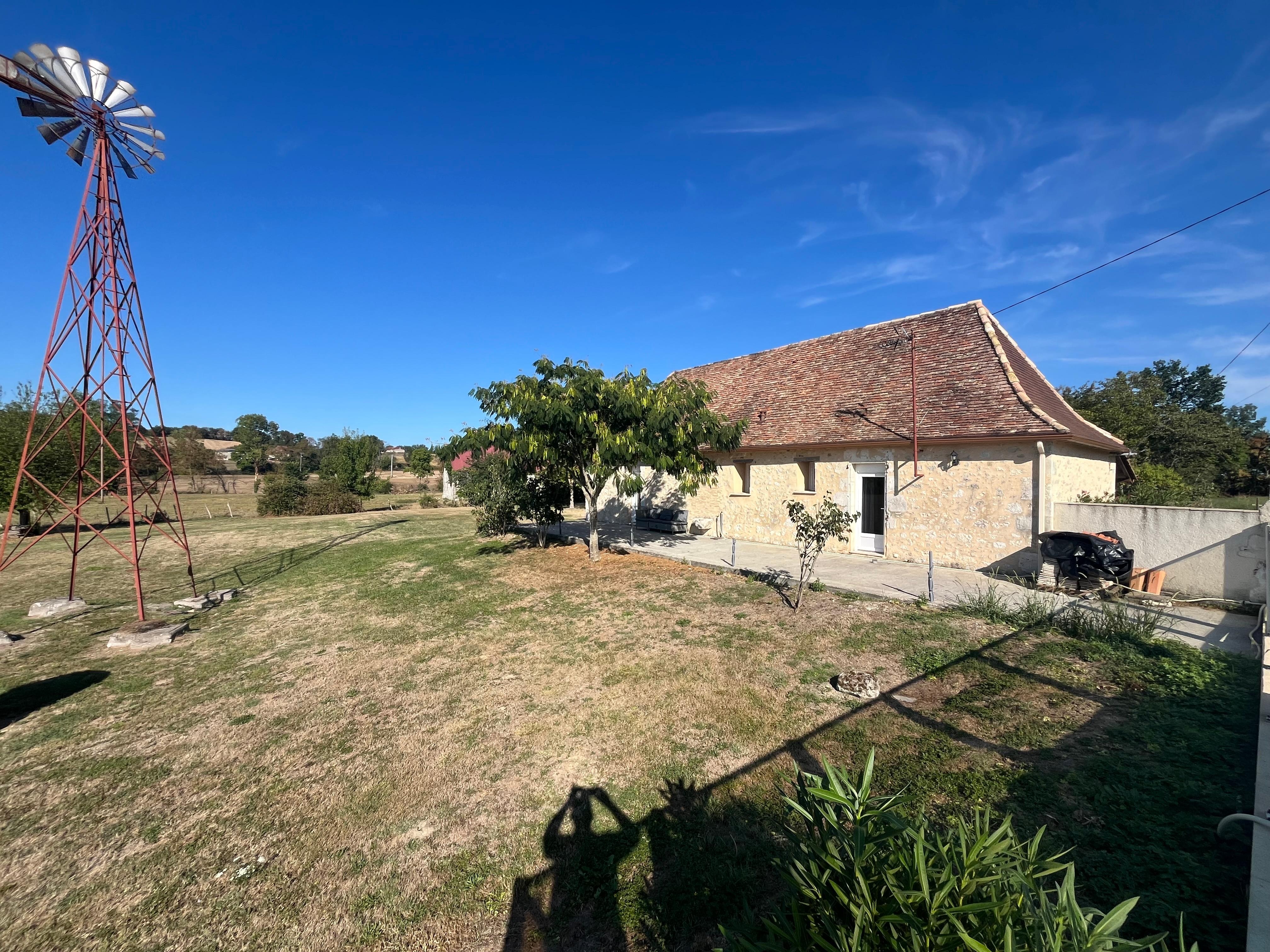 A view of the gite from the pool