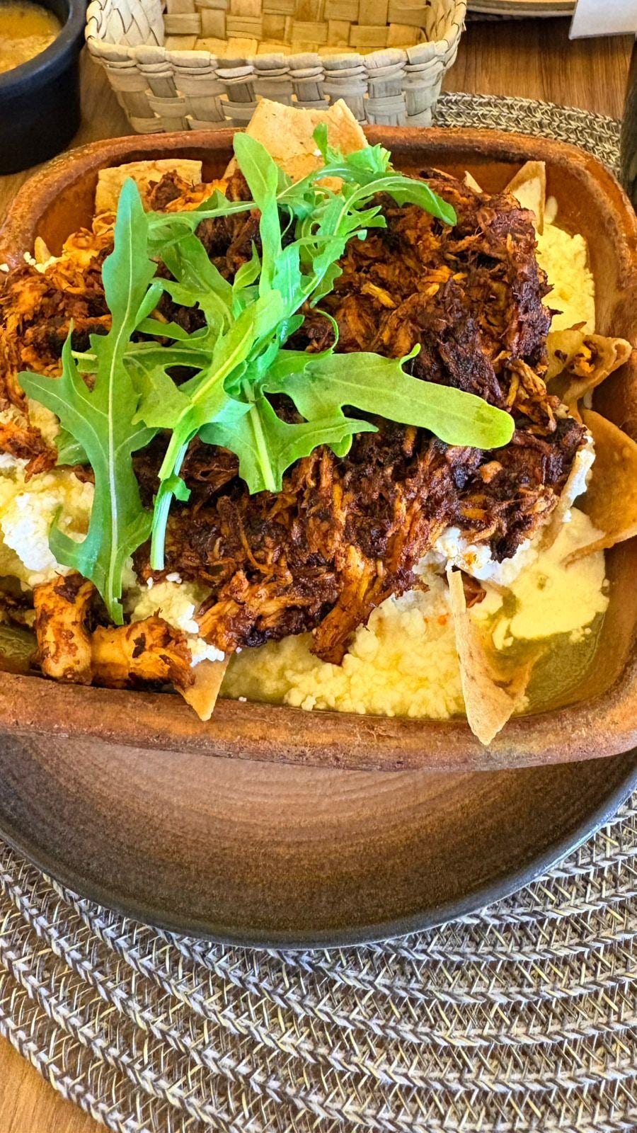 Chilaquiles con pollo