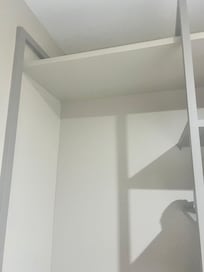 Não há opções de cabide.