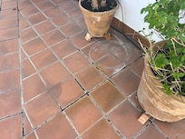 Dirty terrace