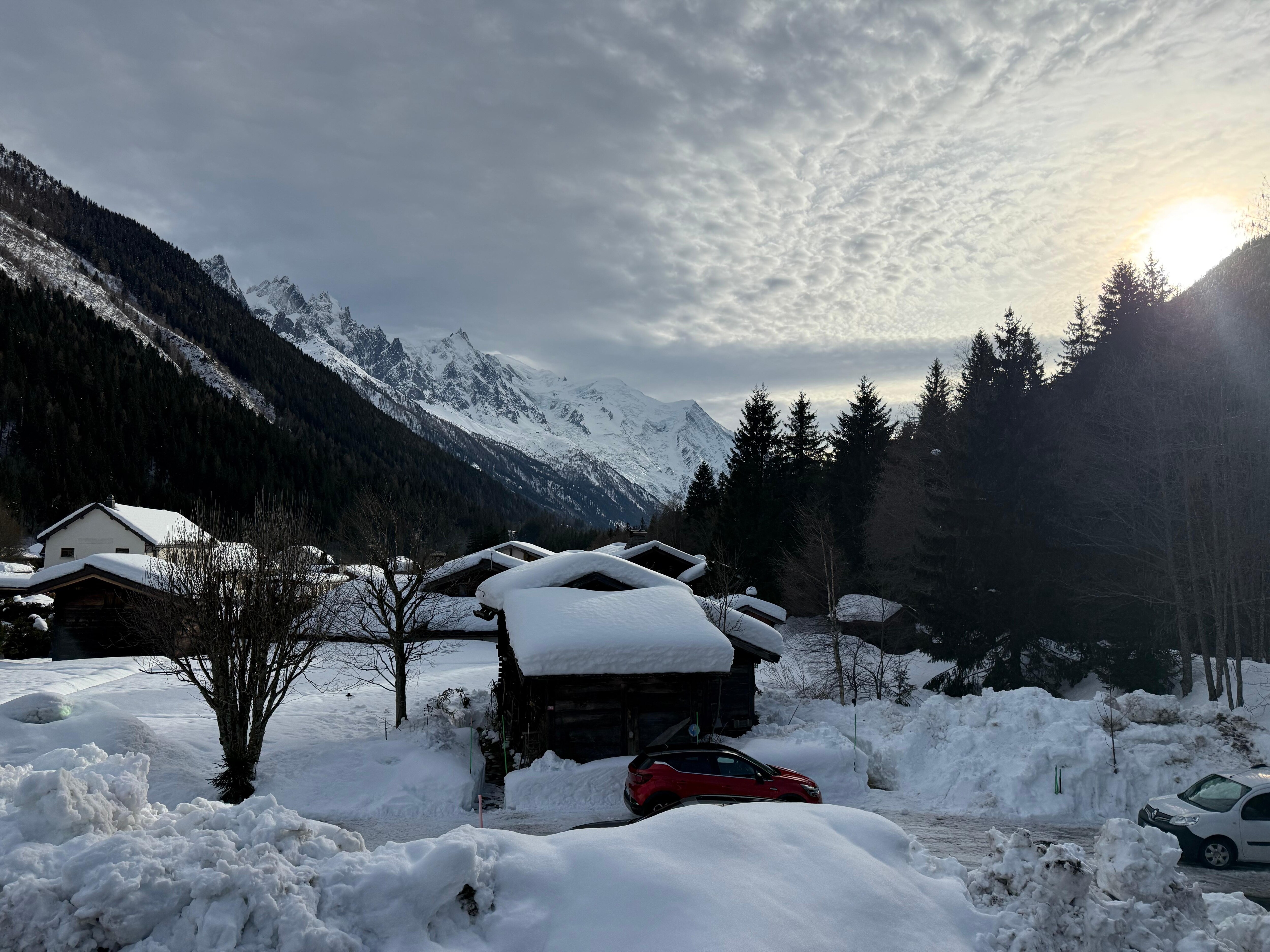 Vue depuis la terrasse 
