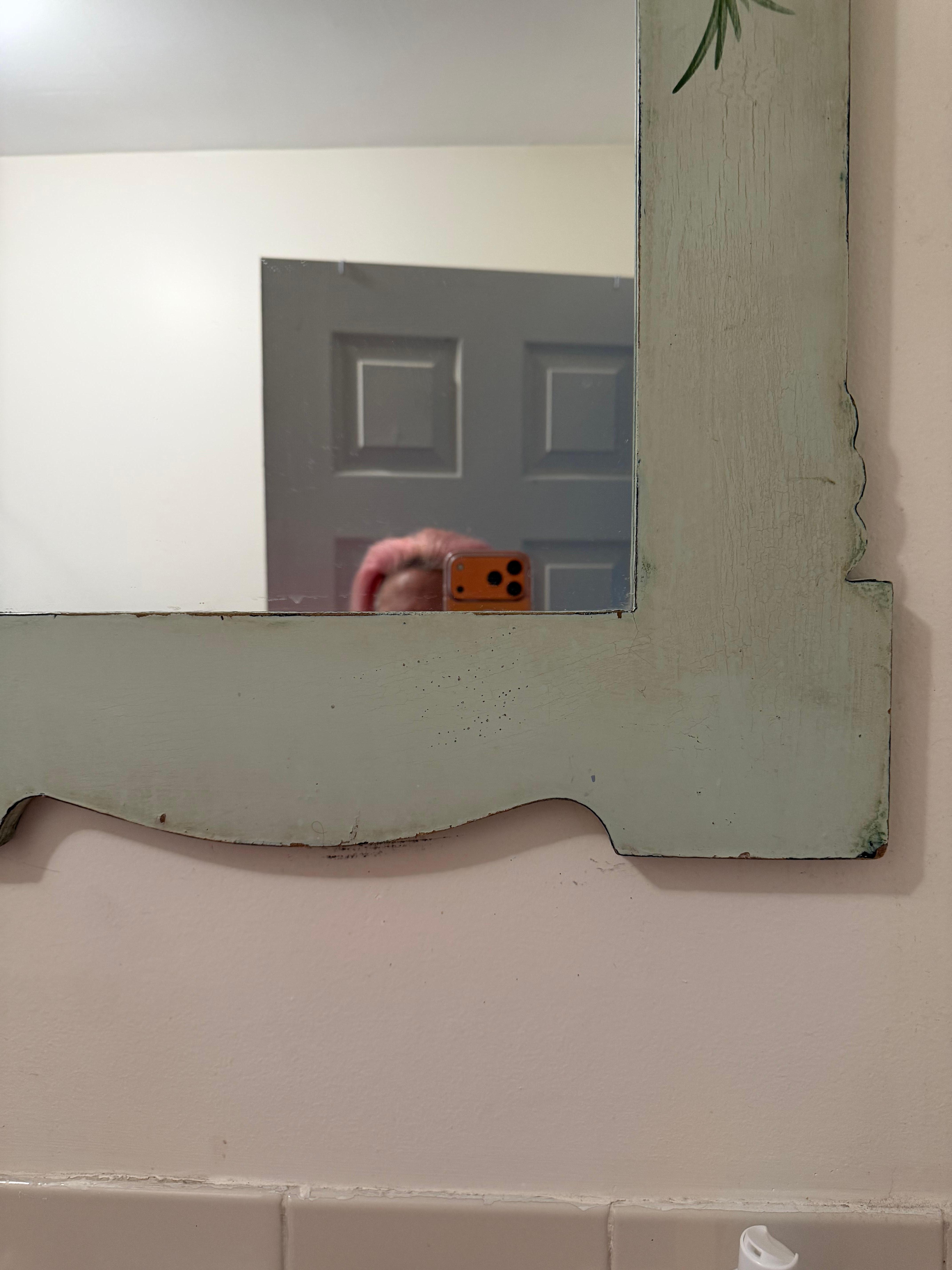 I’m 5’3.5”. The mirror in the downstairs bathroom that all I could see was the top of my head