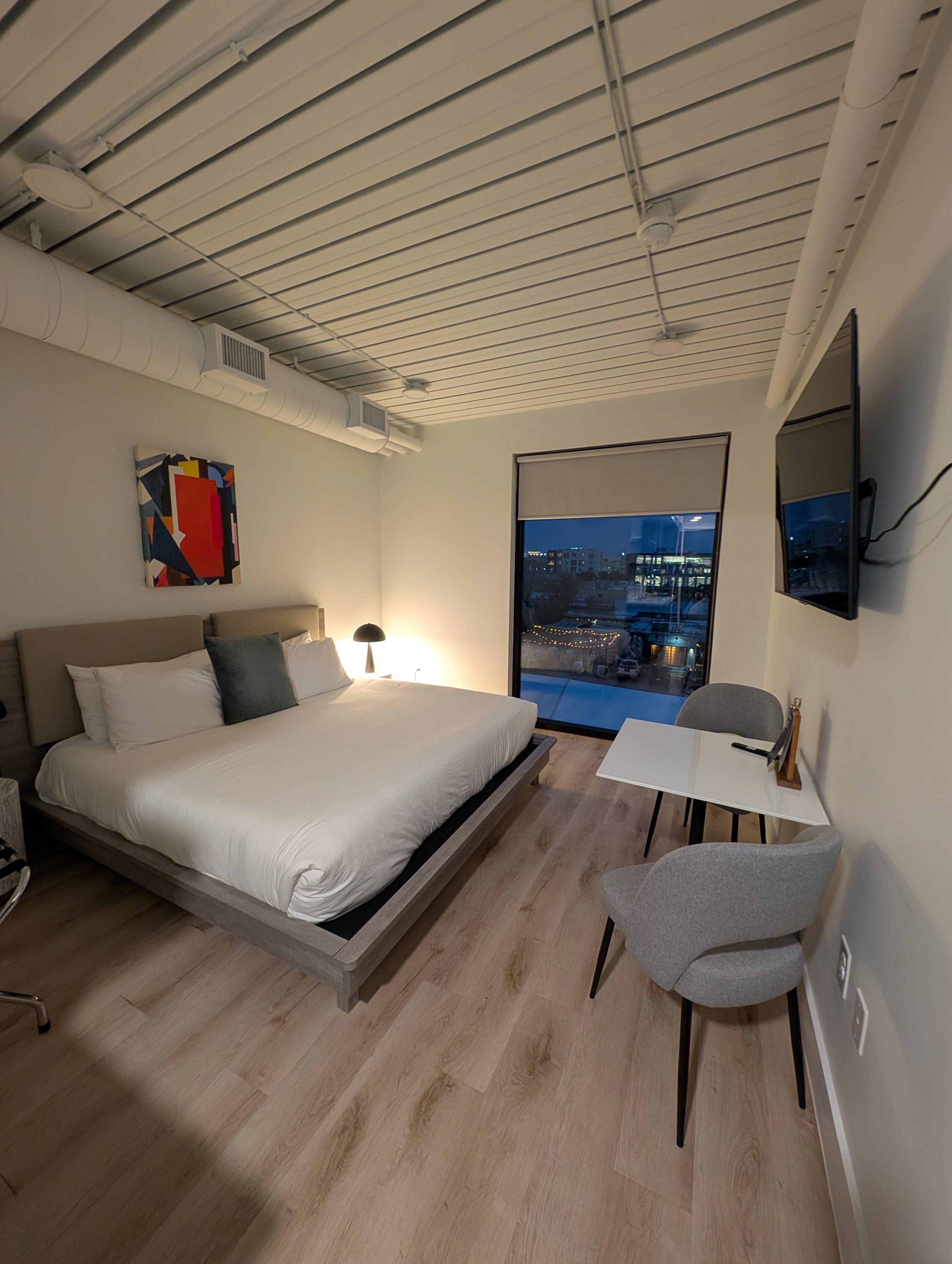 wide view of the main room