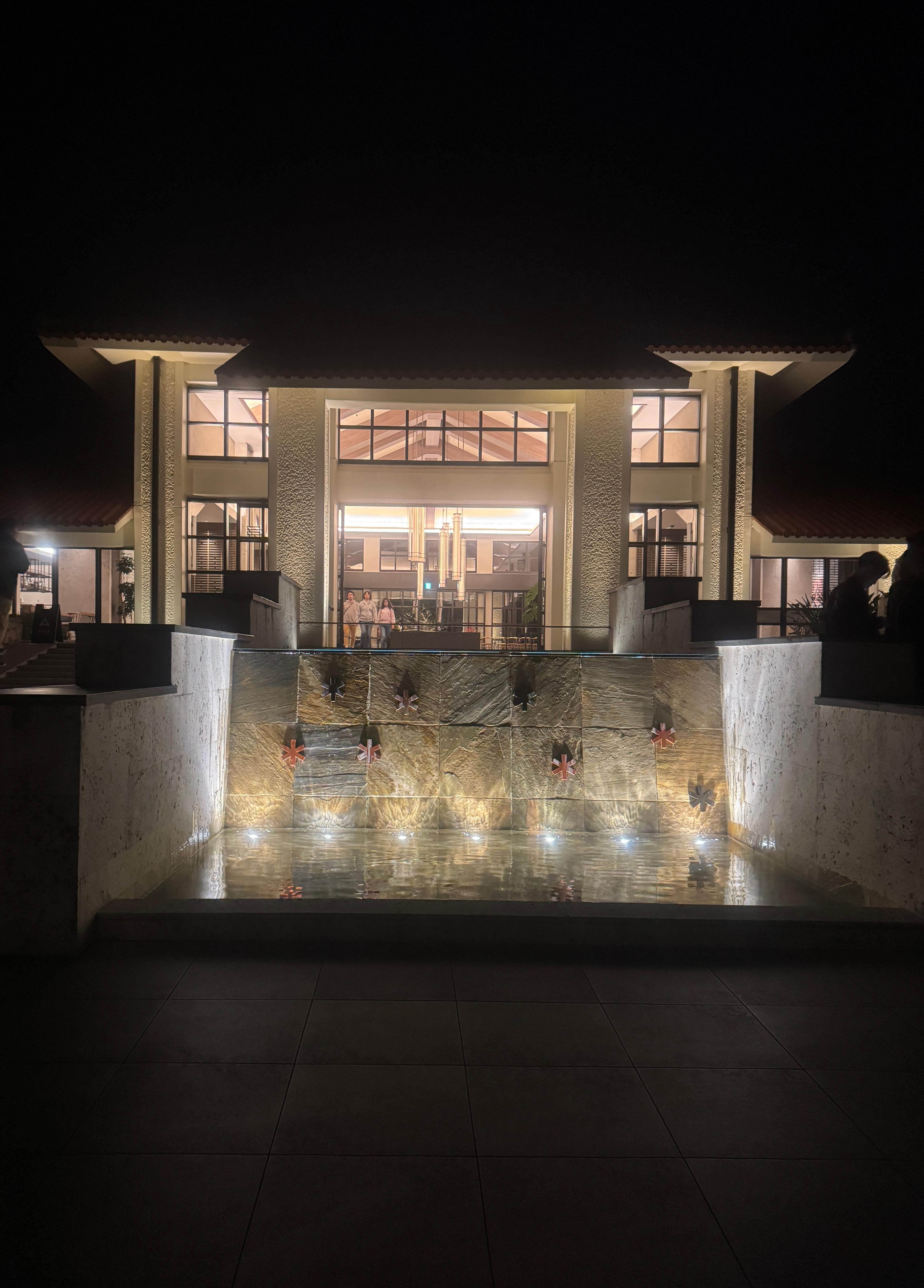 夜の雰囲気もとても素敵でした