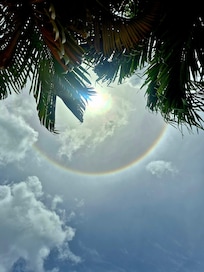 Rare solar halo