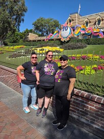 Friends at Disneyland
