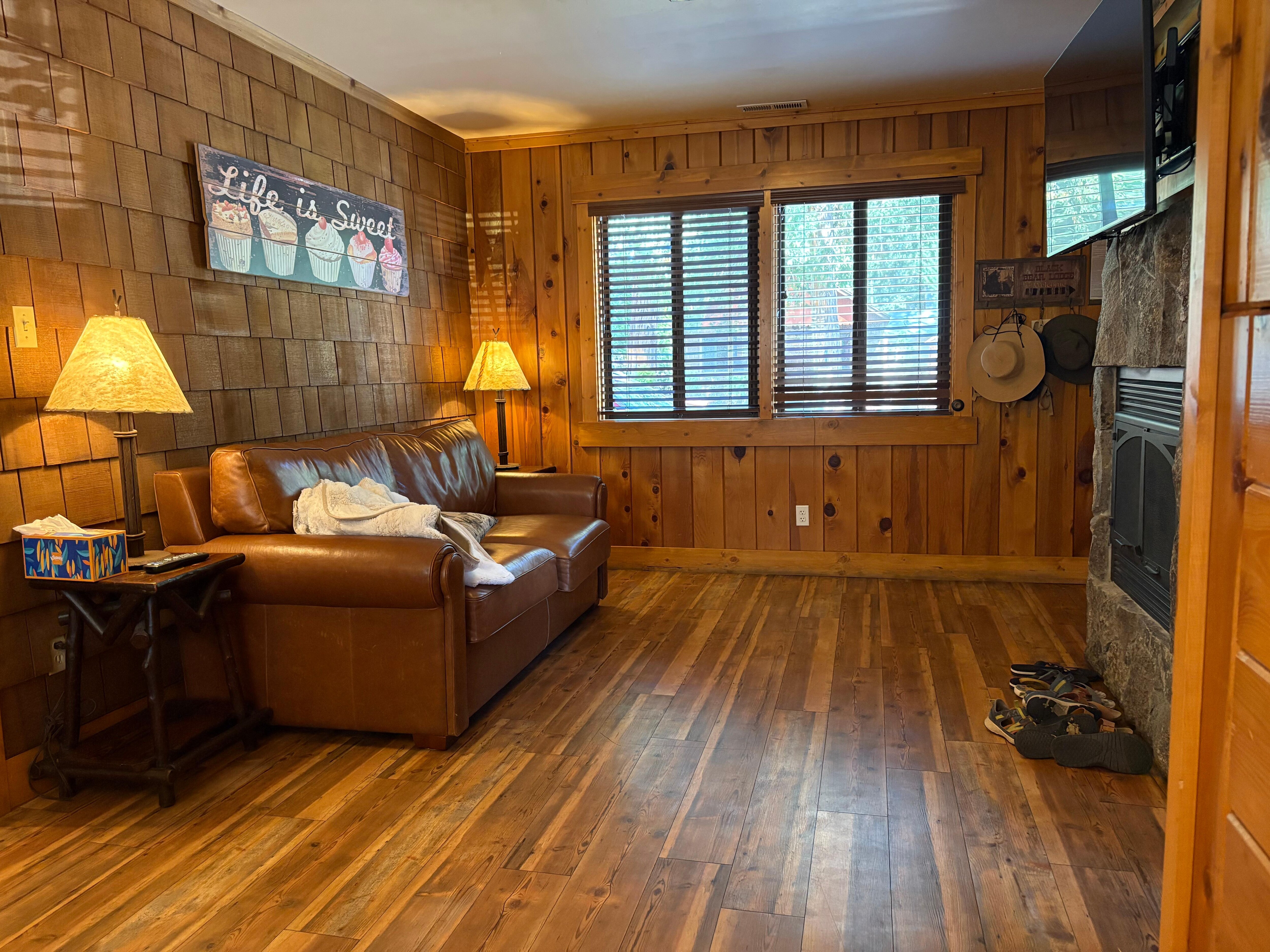 Cabin living room