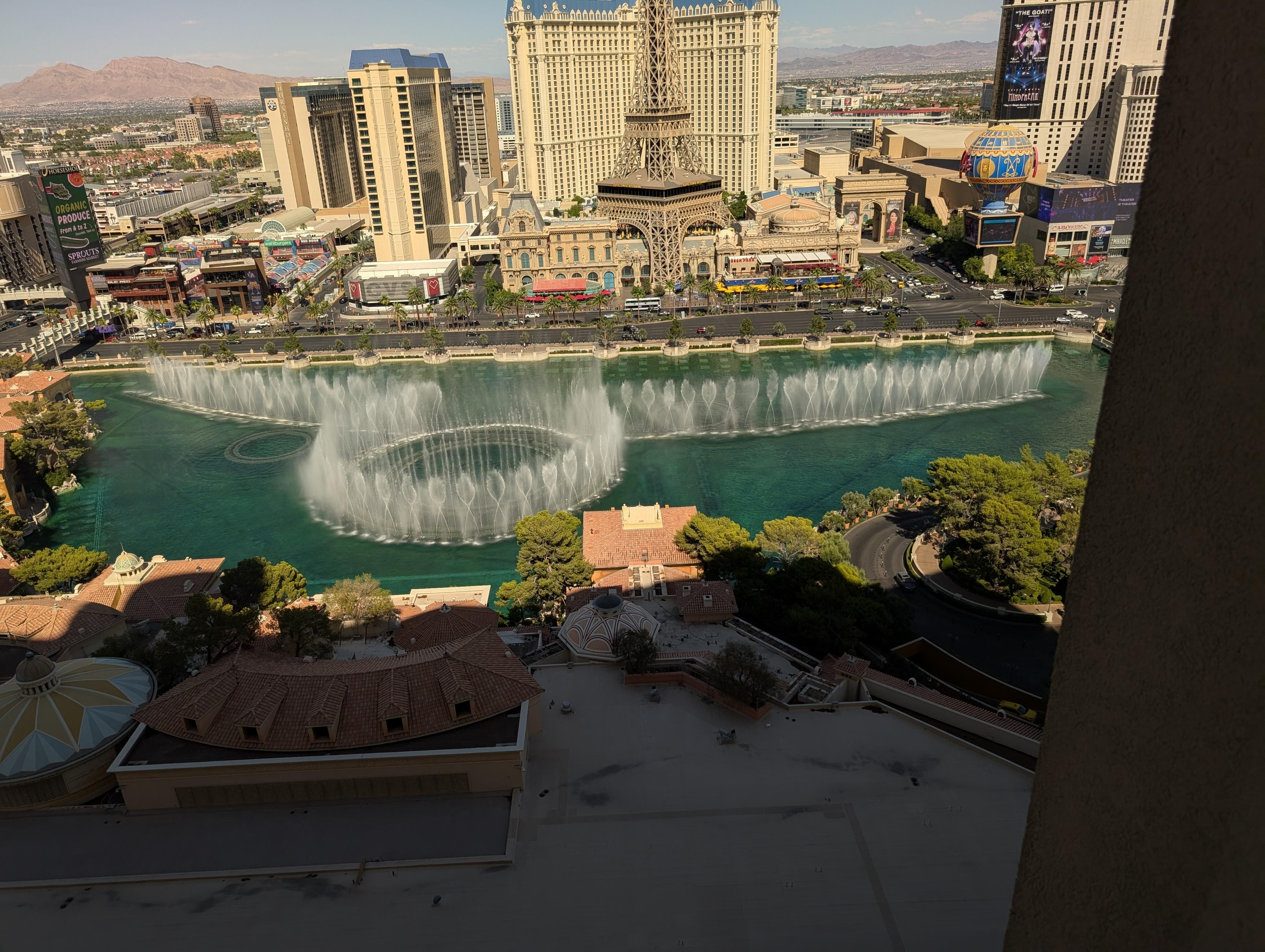 Fountain view