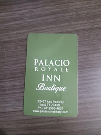Room key.