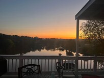 Morning coffee on the deck!