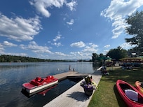 Waterfront outside the room