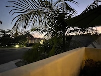 Sunset from patio