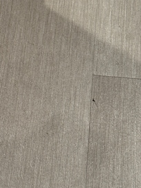 Floors were pretty dirty upon arrival. Toilet was also dirty but I did t take a picture