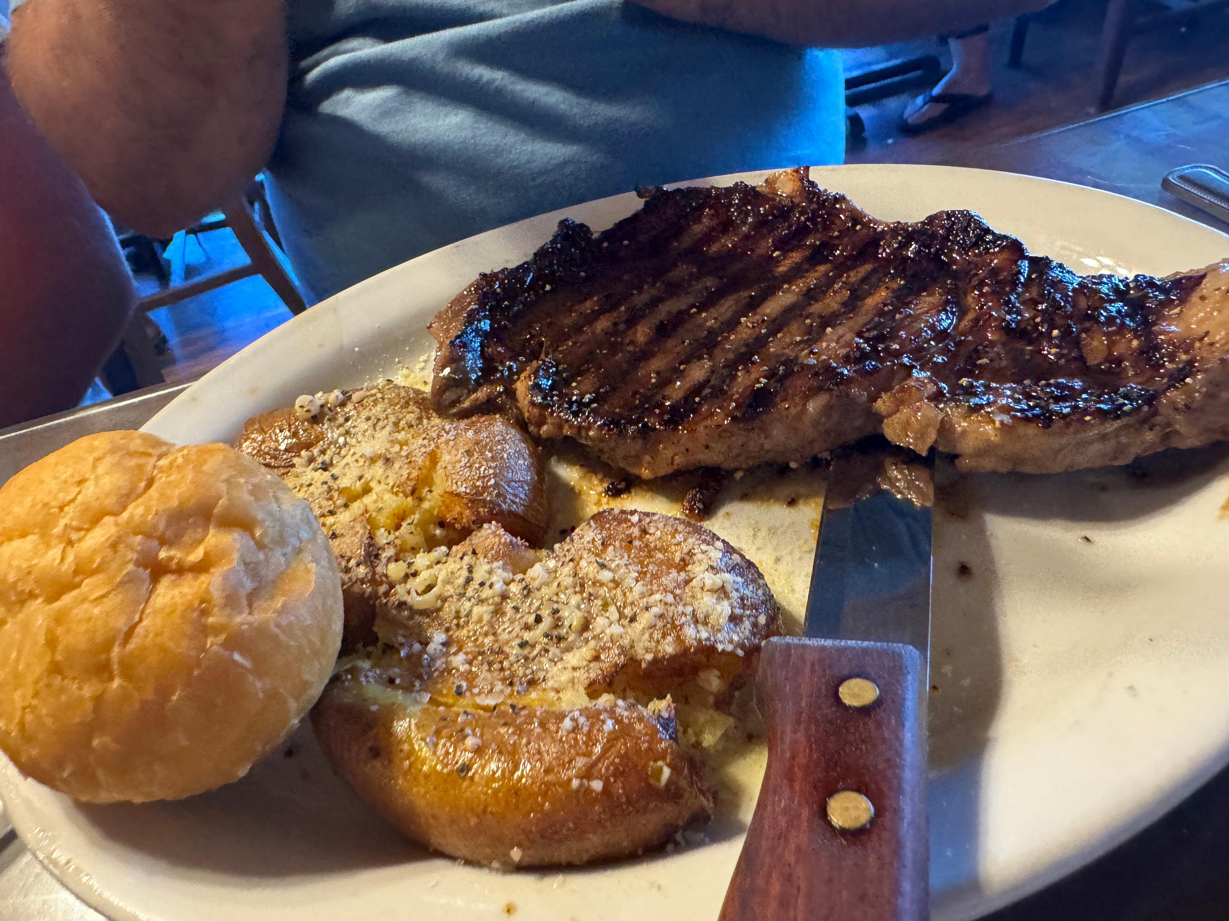 Delicious dinner at the Cliff House Inn!