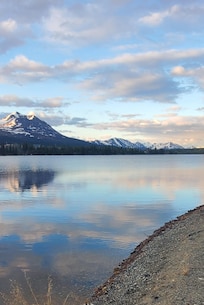 View of the lake. Absolutely beautiful!!