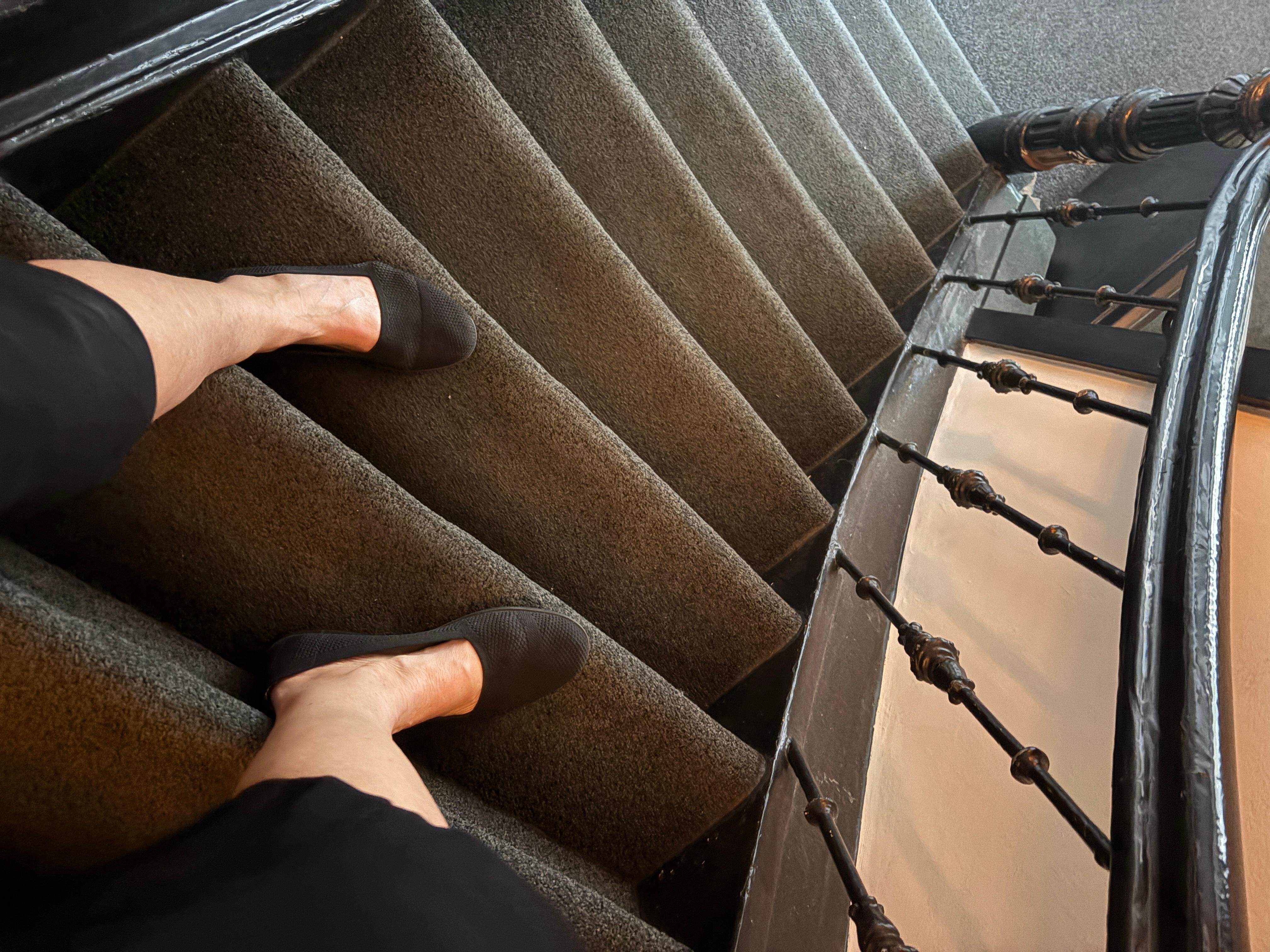 Stairs…stay on 1st or 2nd floor