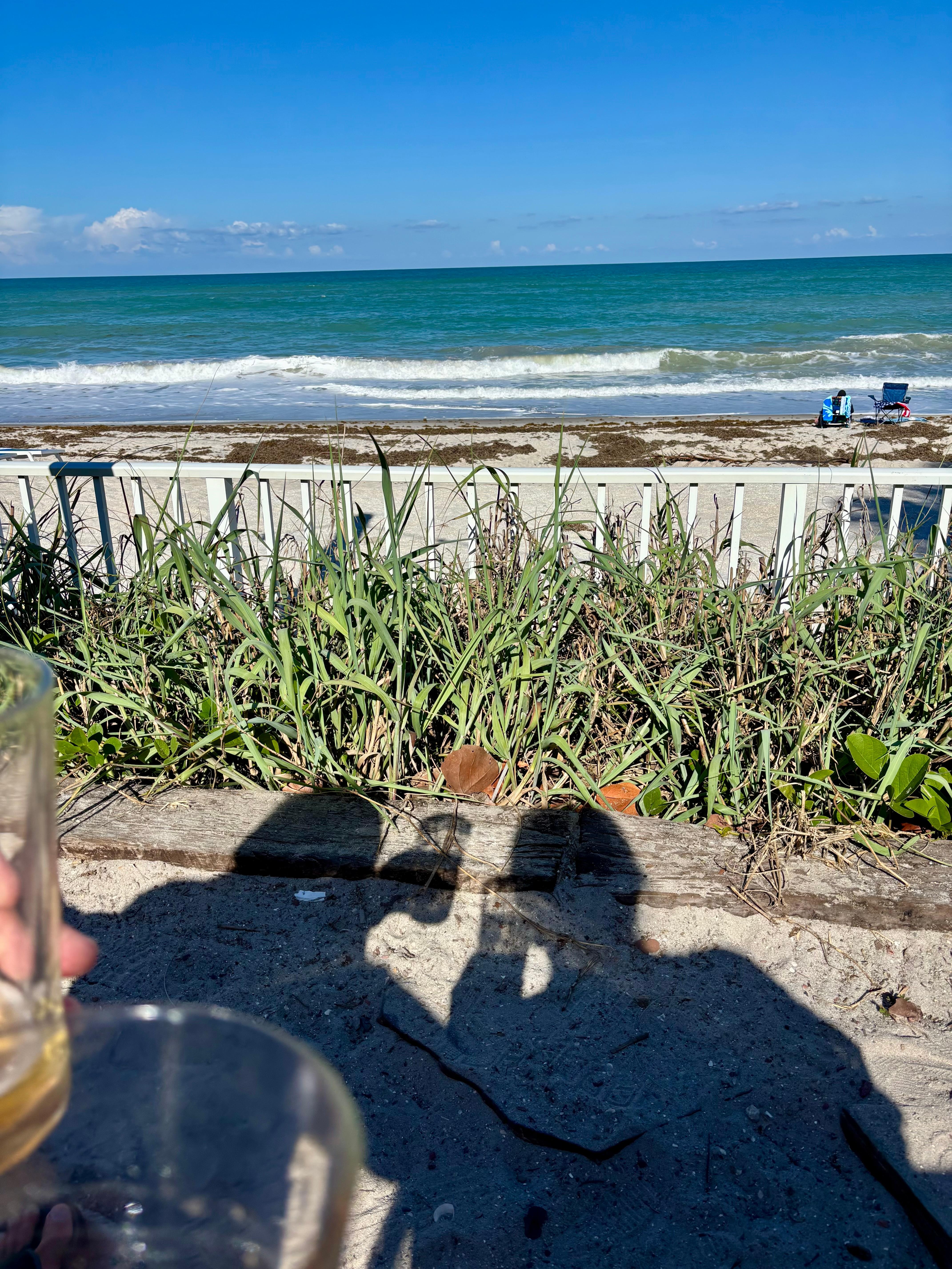 Drinks on the beach 