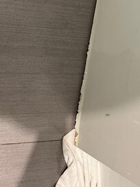 Door to the bathroom