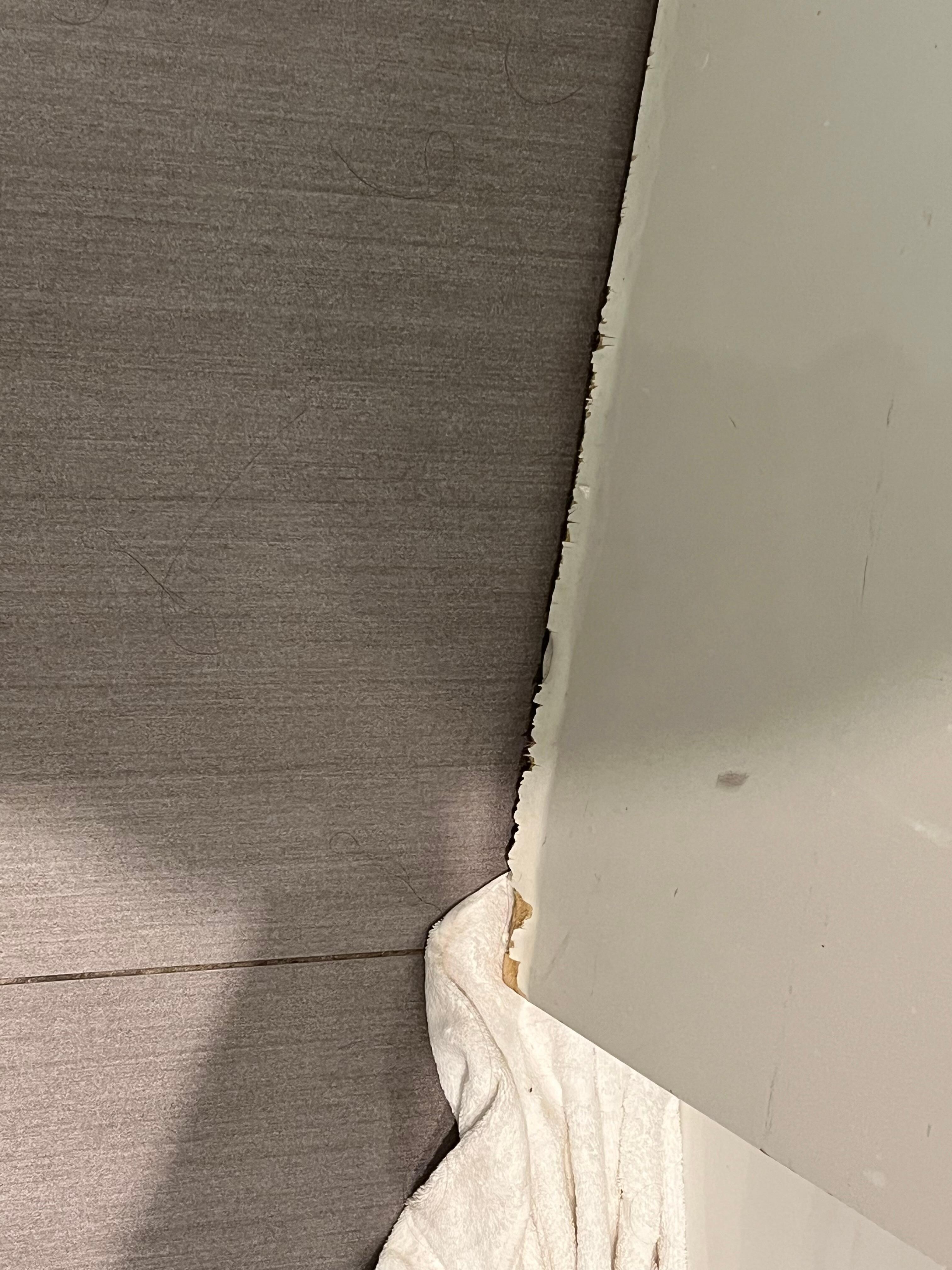 Door to the bathroom 