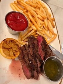 Poppy’s steak and fries