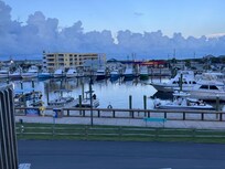 Beautiful view from nearby eatery.