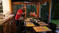 We took advantage of having the private chef come in. Great food and great guy!