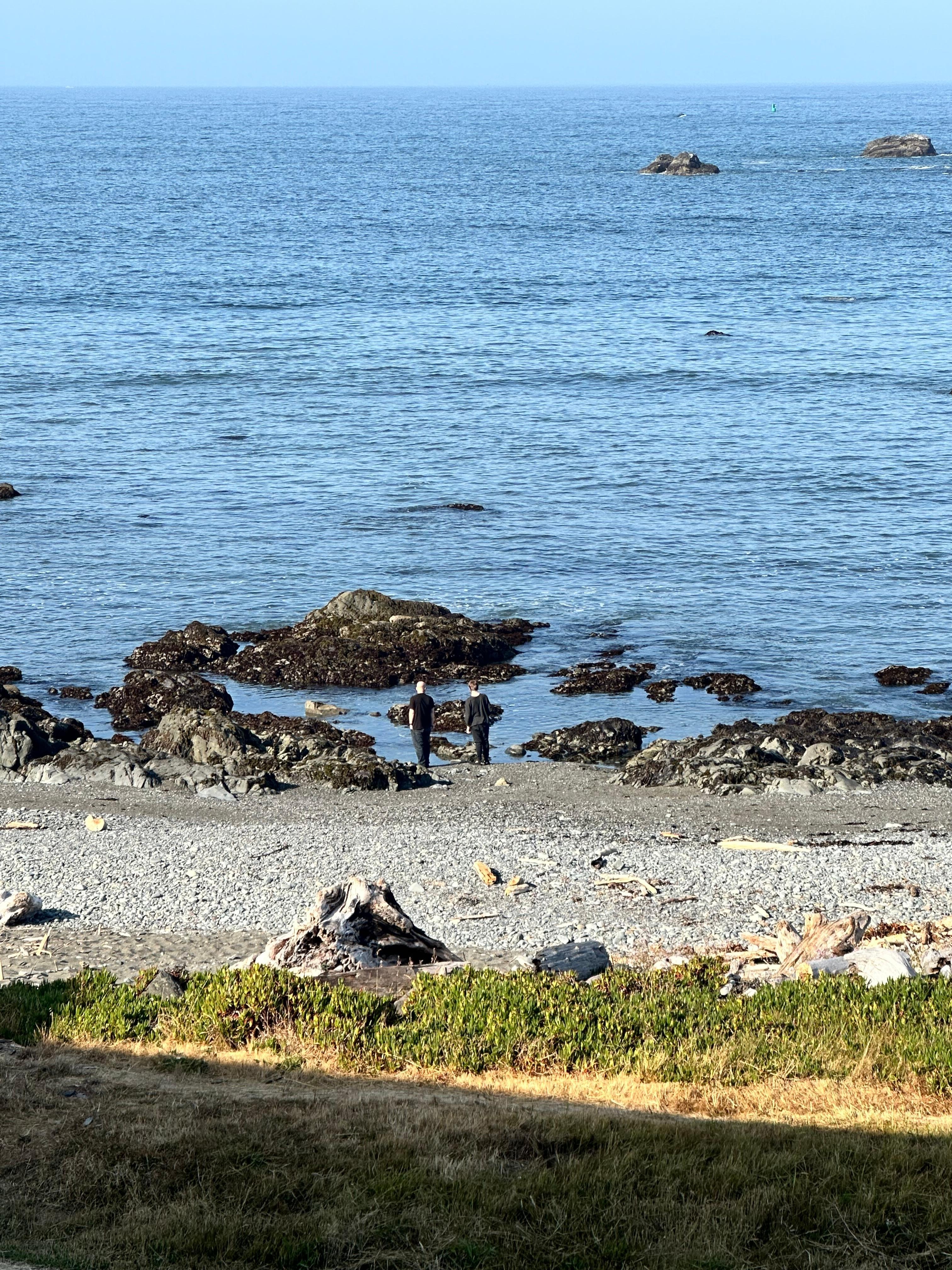 View from our room in the morning