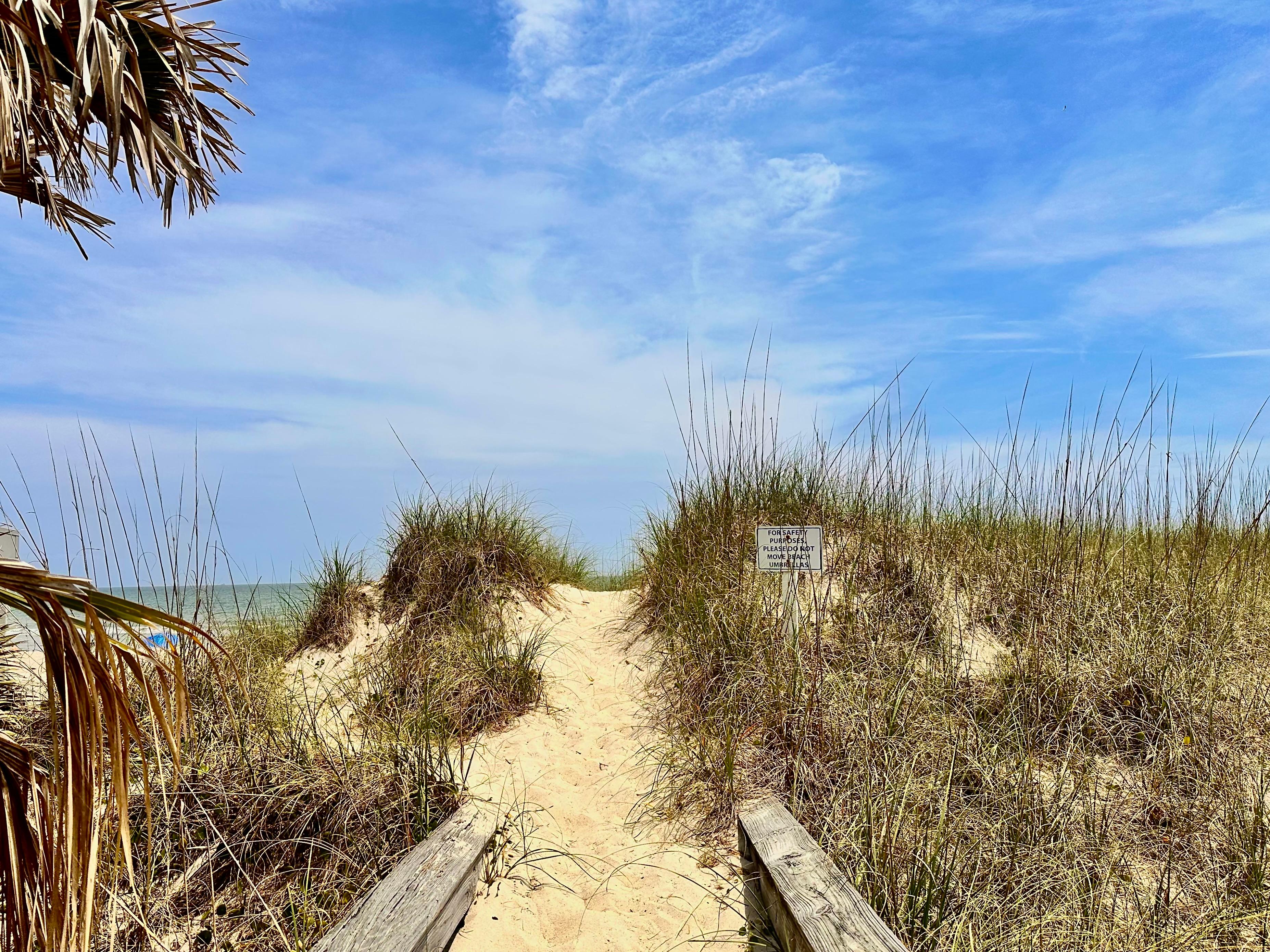 Walkway to the beach