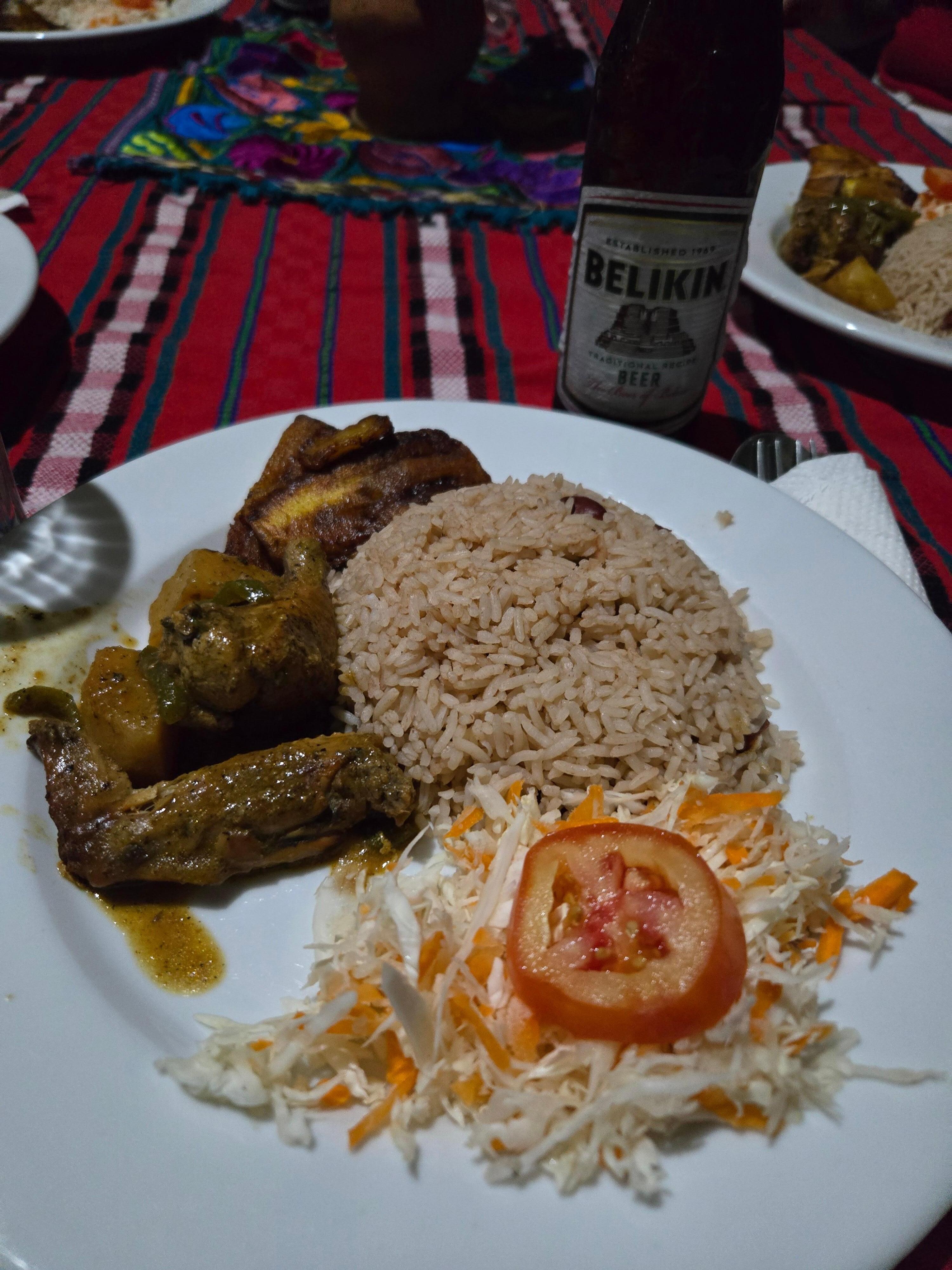Our welcome dinner