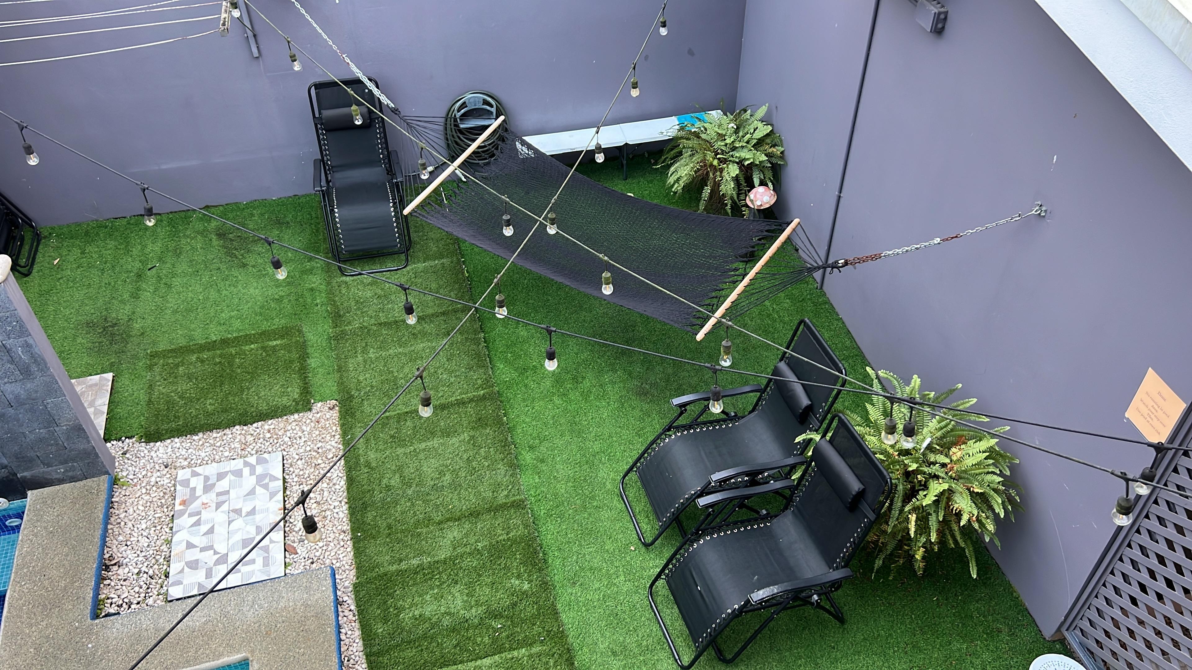 Pool area was very nice