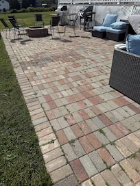 Fire pit and grills. So many smores were made!