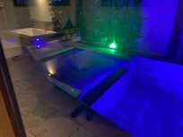 Exterior pic of pool and spa