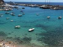 view from balcony
