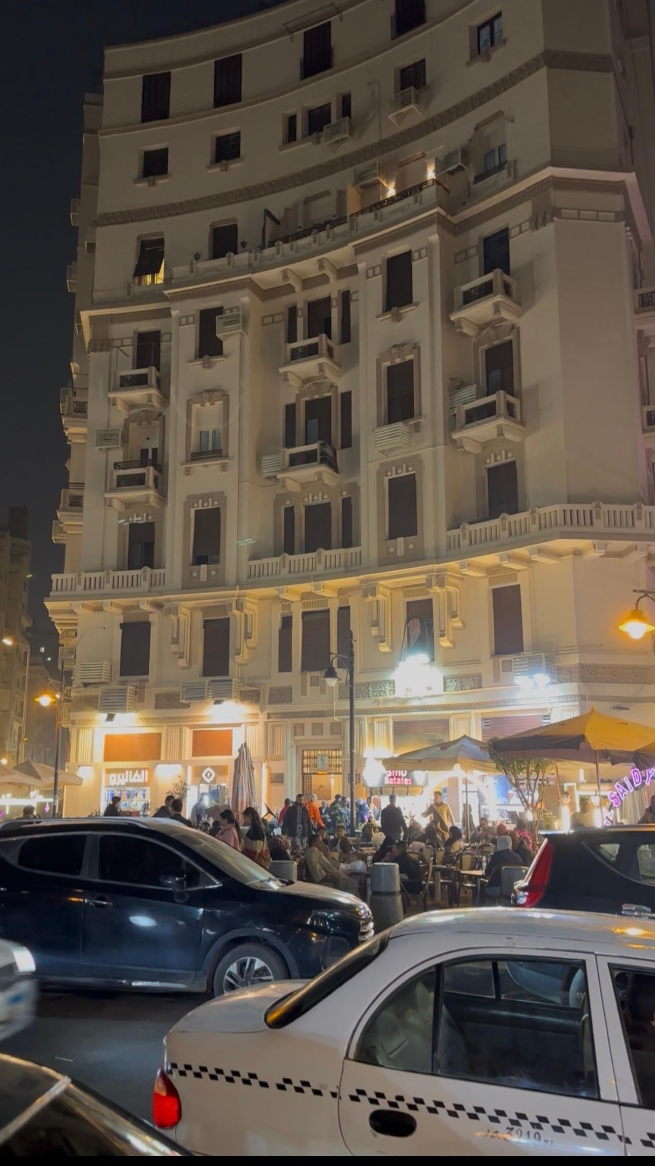 Great downtown atmosphere at night…