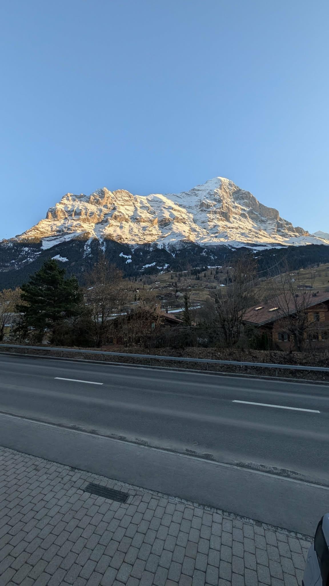 View from the balcony